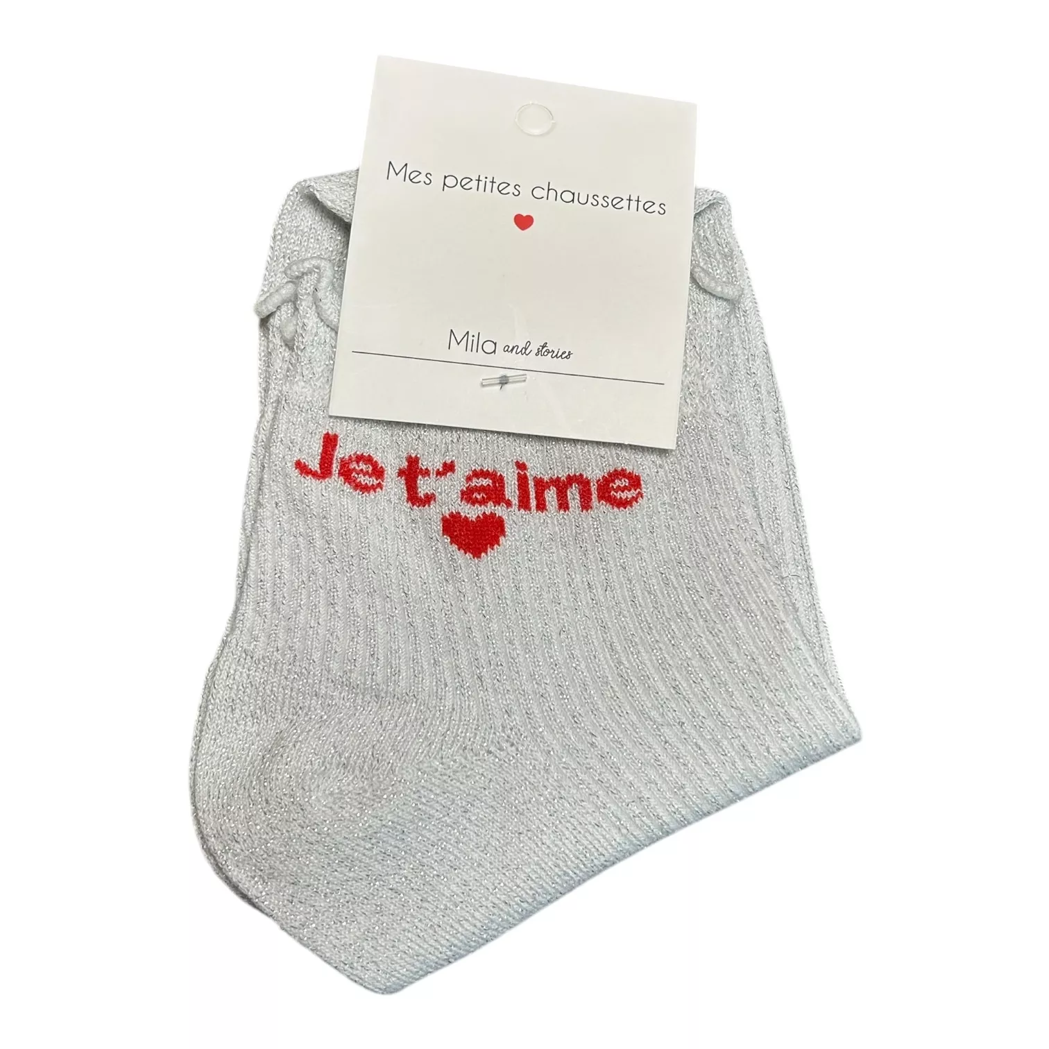 JE T'AIME CHAUSSETTES