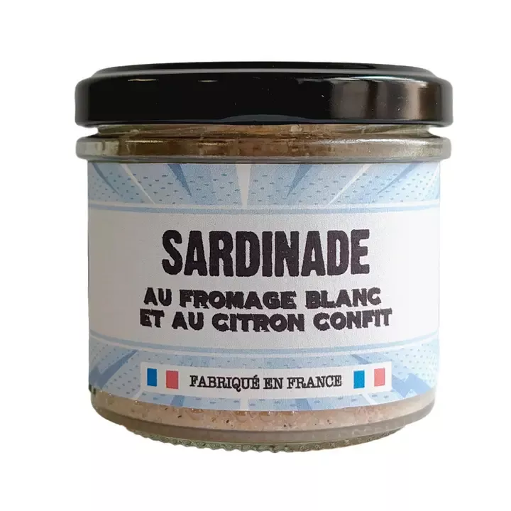 SARDINADE AU GRAMAGE BLANC ET CITRON CONFIT