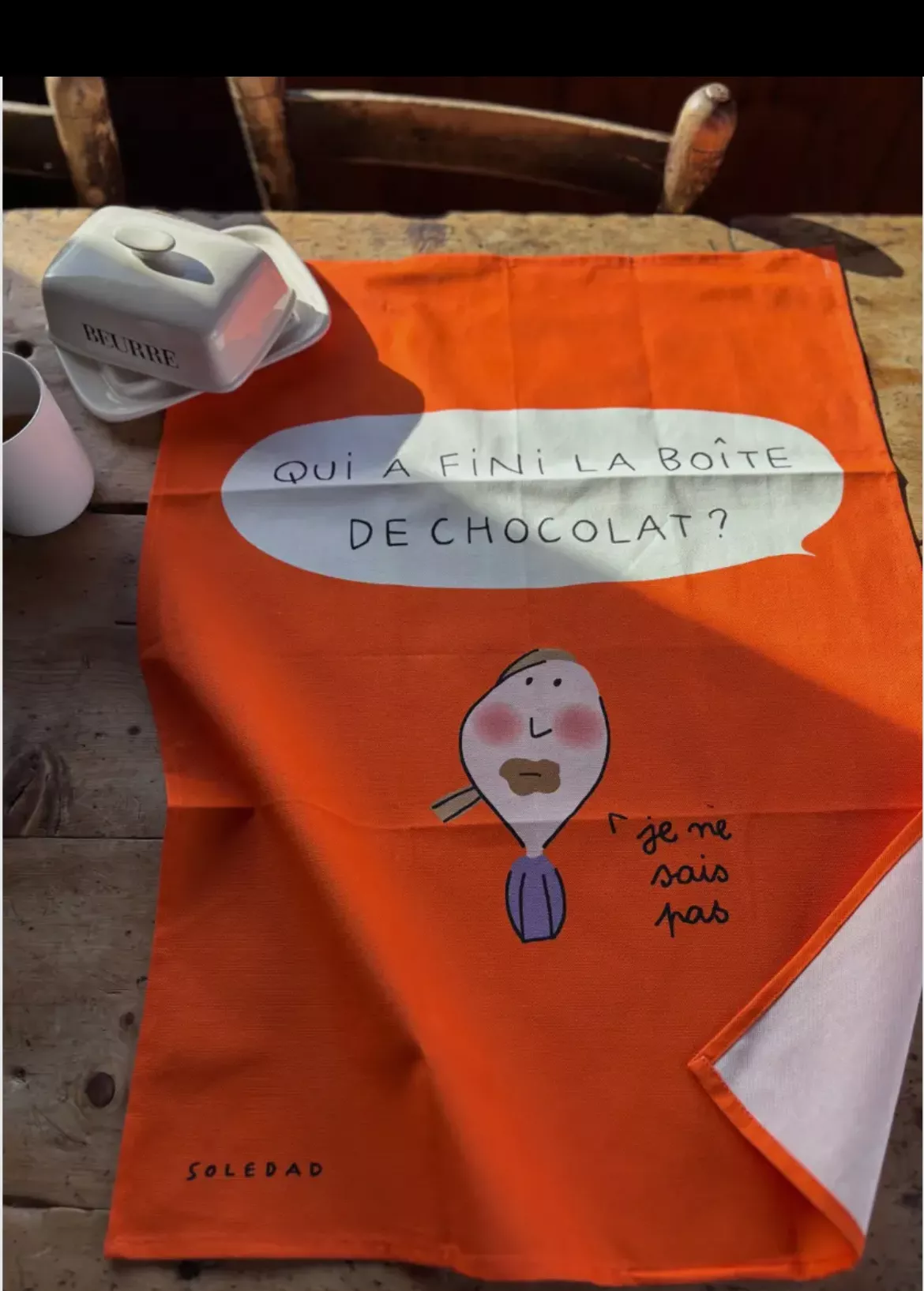 01 TORCHON CUISINE AVOIR DU CHIEN