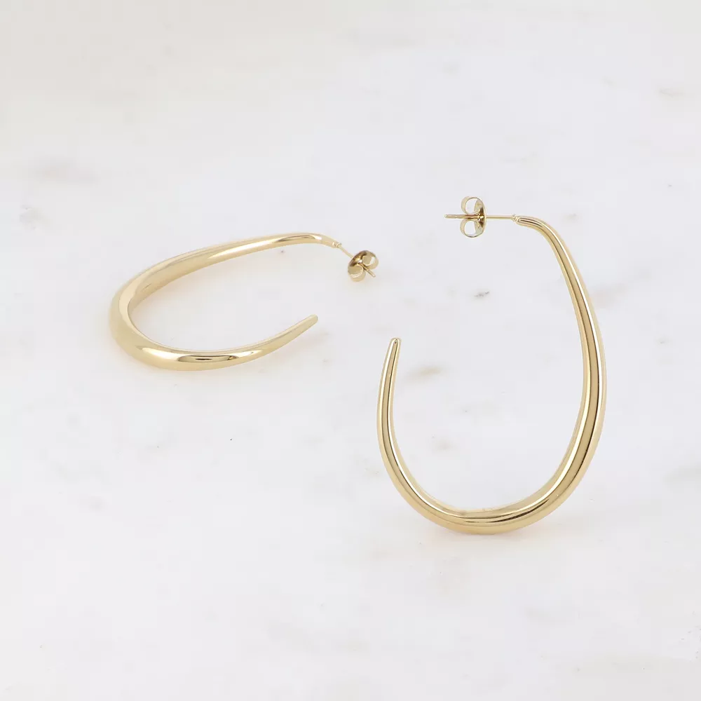 BS6109 CREOLES ANNEAU GOUTTE