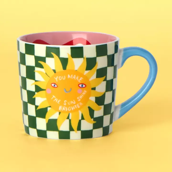 PORZELLANTASSE „YOU MAKE THE SUN SHINE BRIGHTER“ – ELEANOR BOWMER