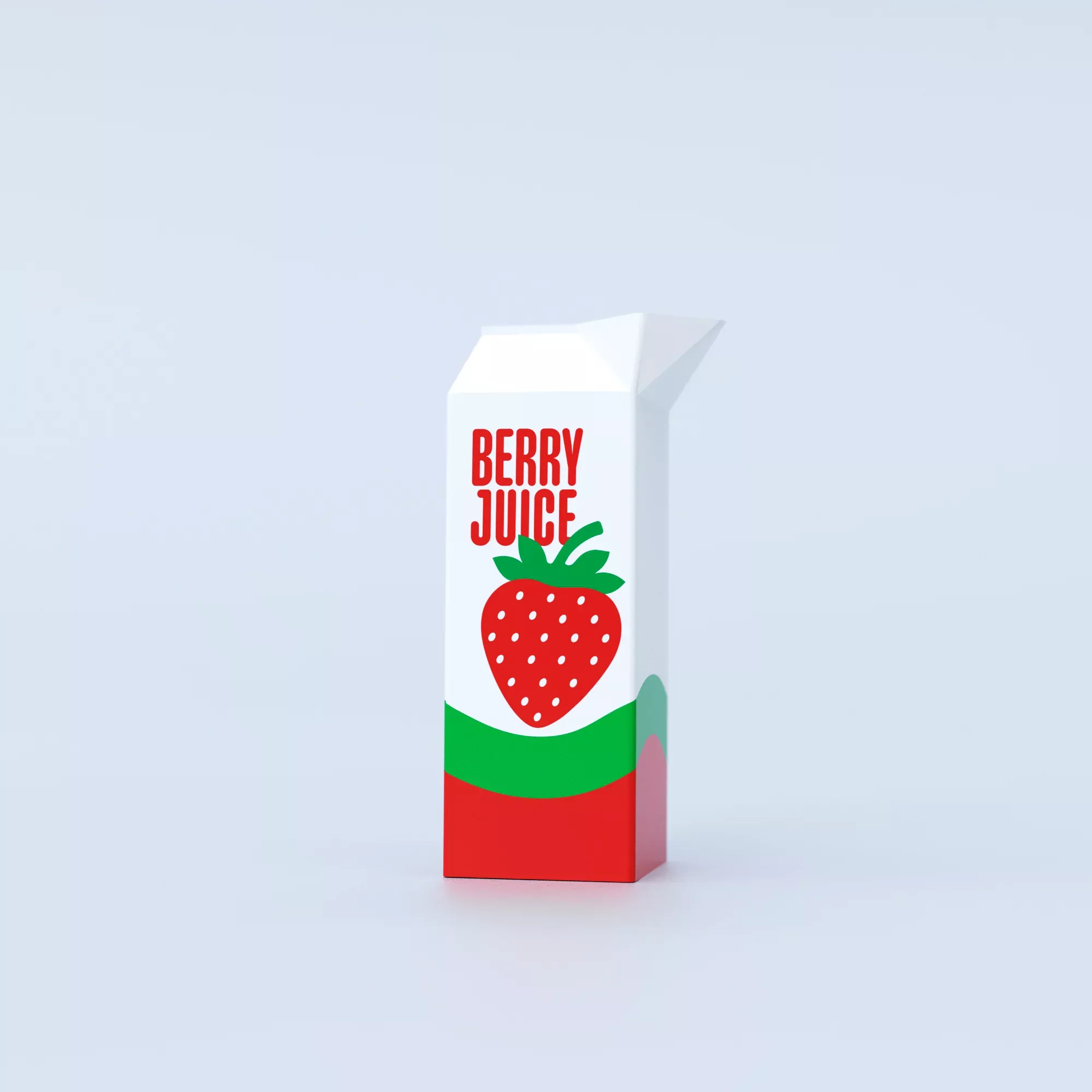 VASE STRAWBERRY JUICE