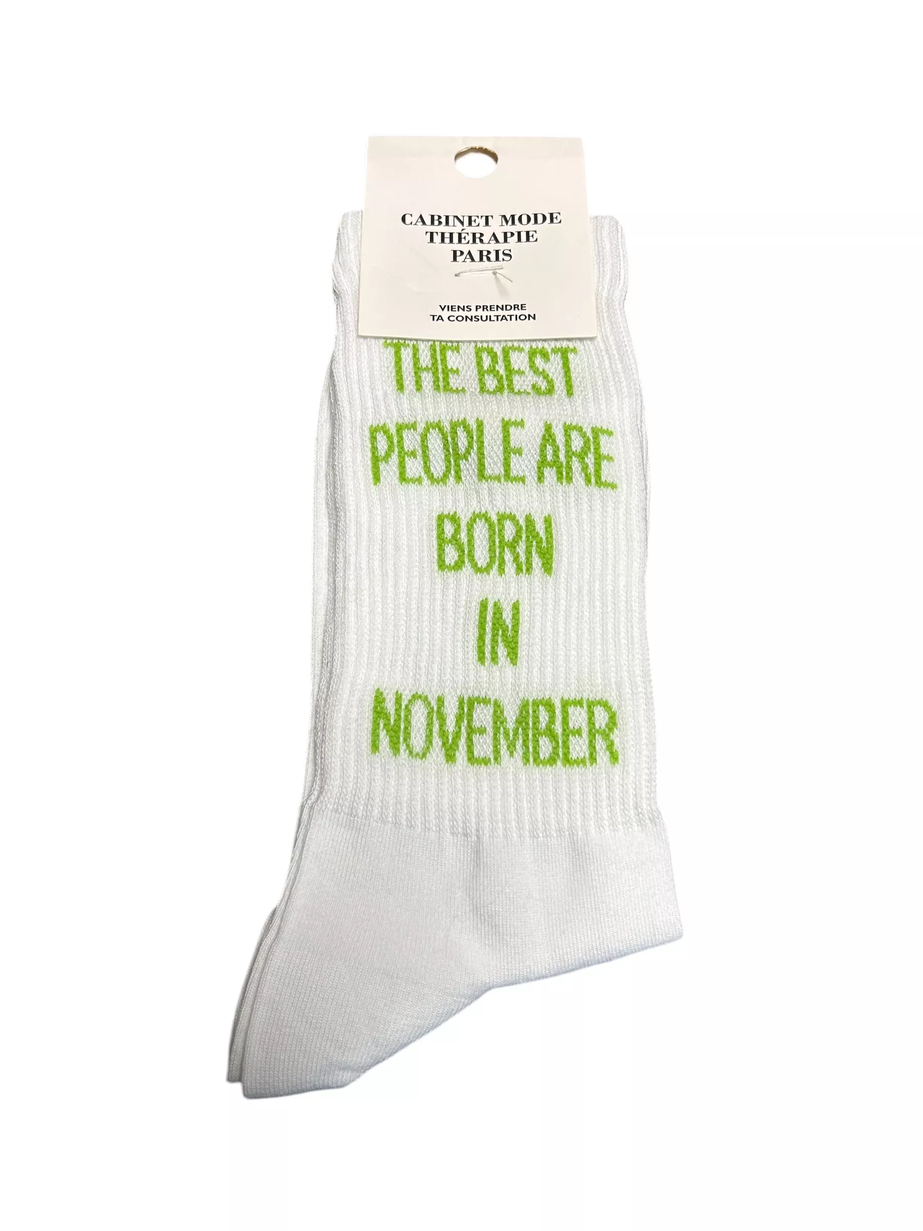 BORN IN NOVEMBER CHAUSSETTES