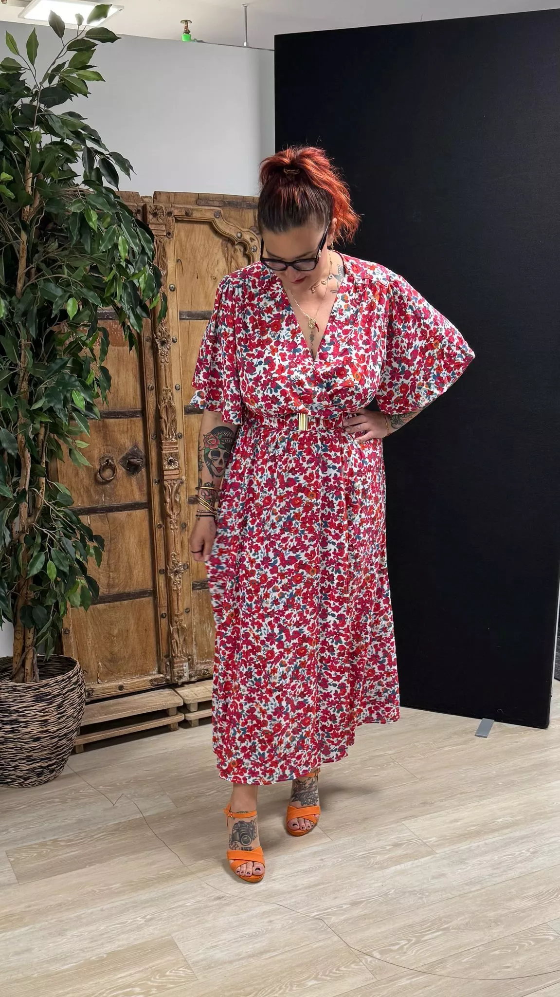 818-5 ROBE PLUS SIZE  BECKY