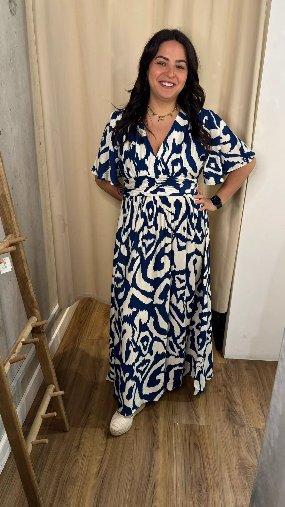 ROBE PLUS SIZE APRIL M057-5