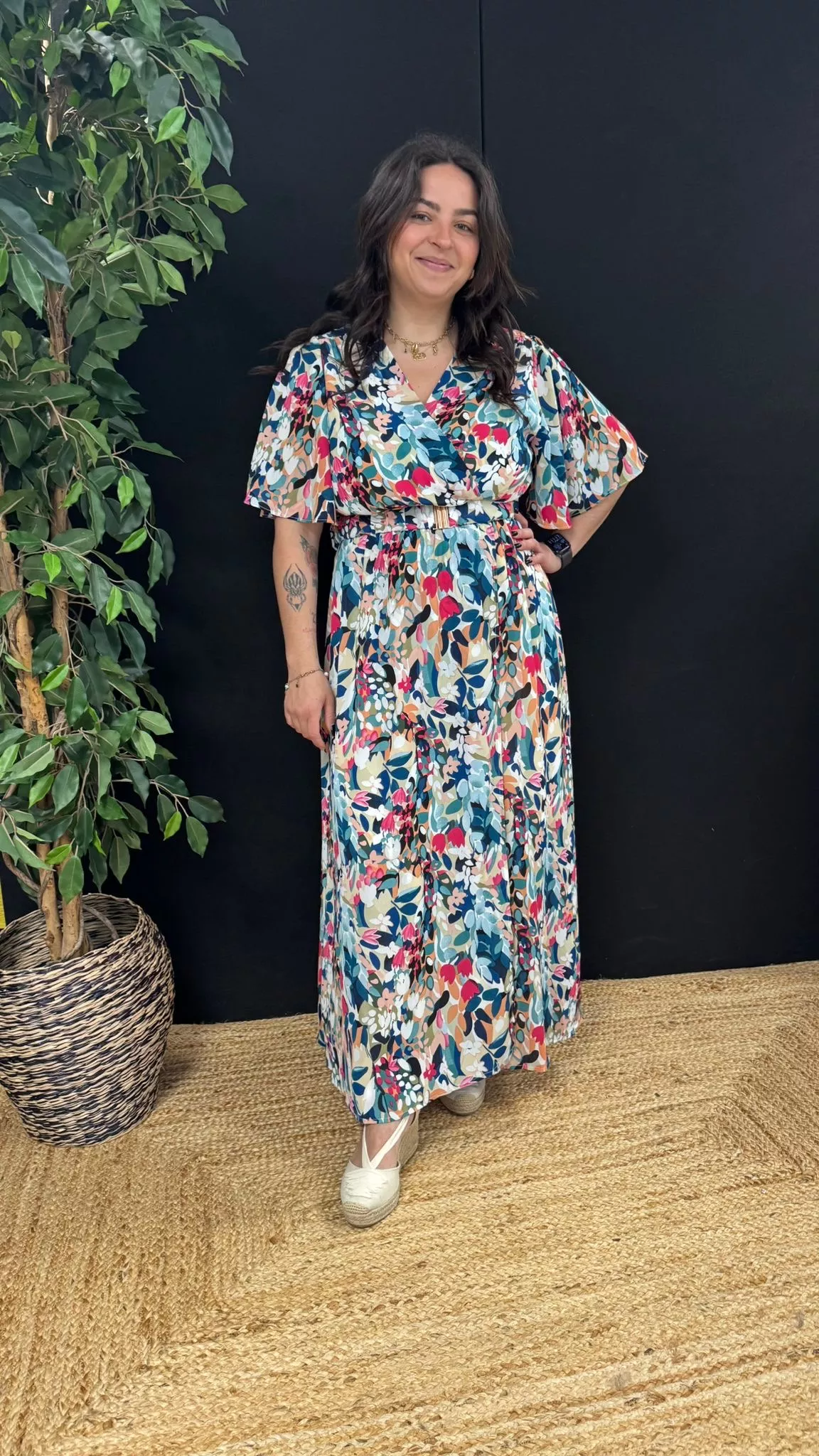 818-5 ROBE PLUS SIZE MATHIS