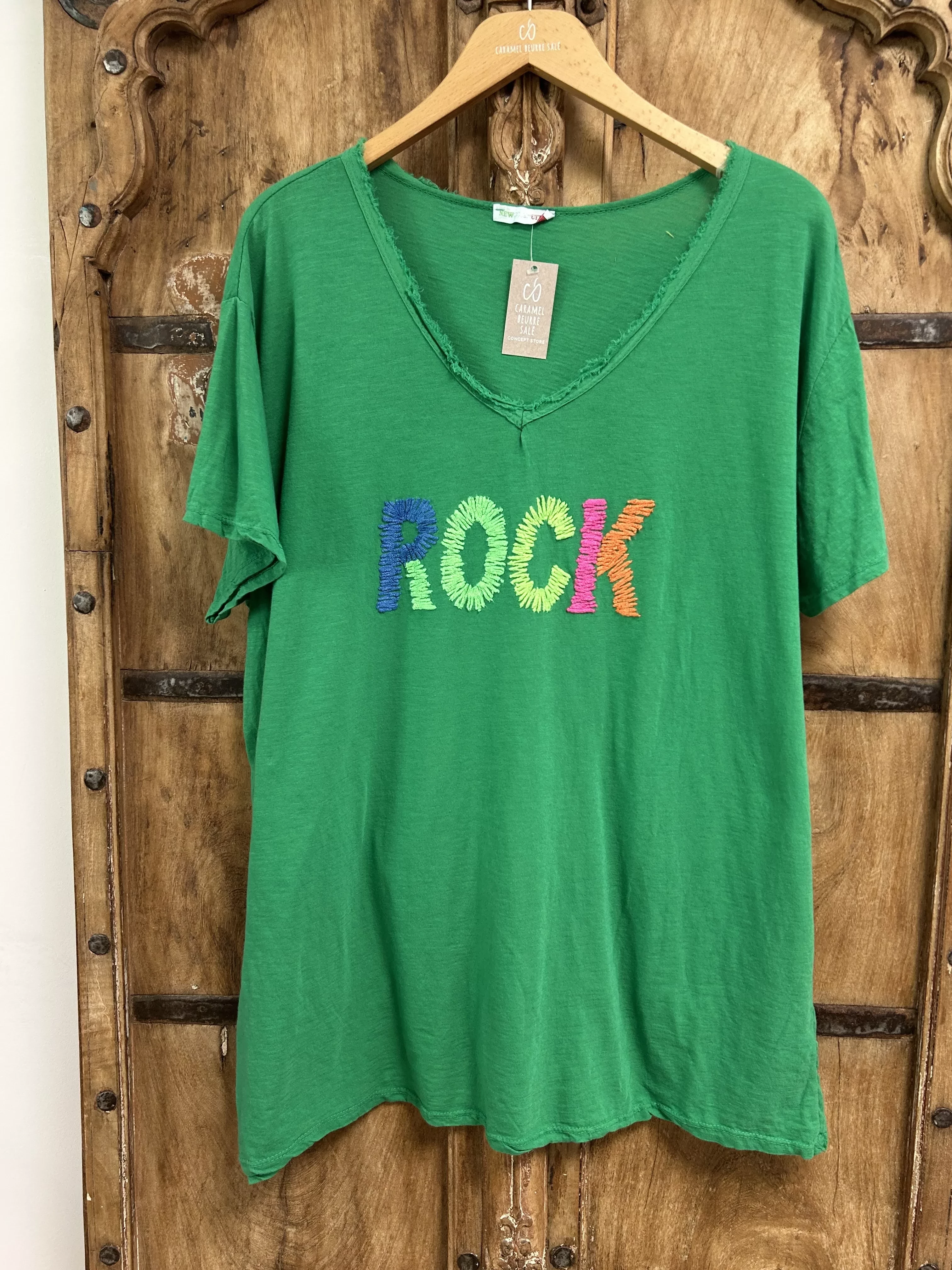 T-SHIRT ROCK PLUS SIZE 48-52
