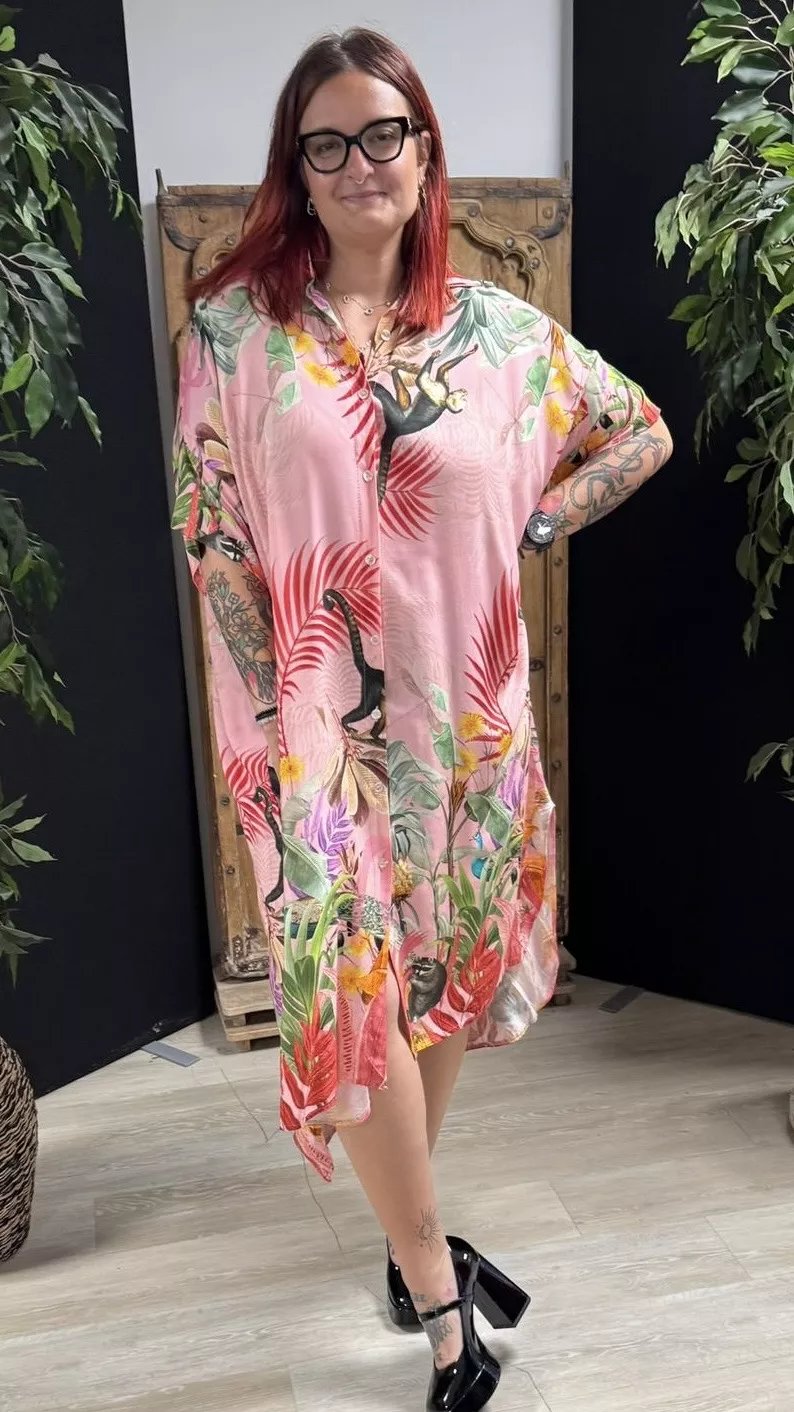 8189 ROBE PLUS SIZE ZIA