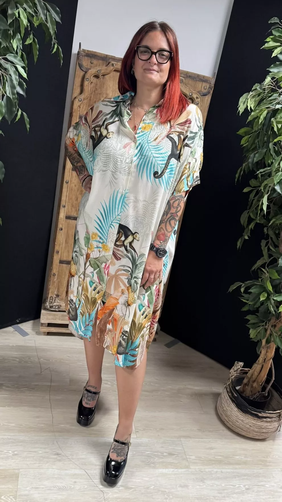 8189 ROBE PLUS SIZE KIMI