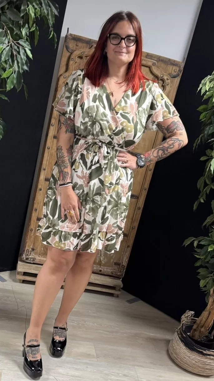 ROBE LUCIA PLUS SIZE  1758