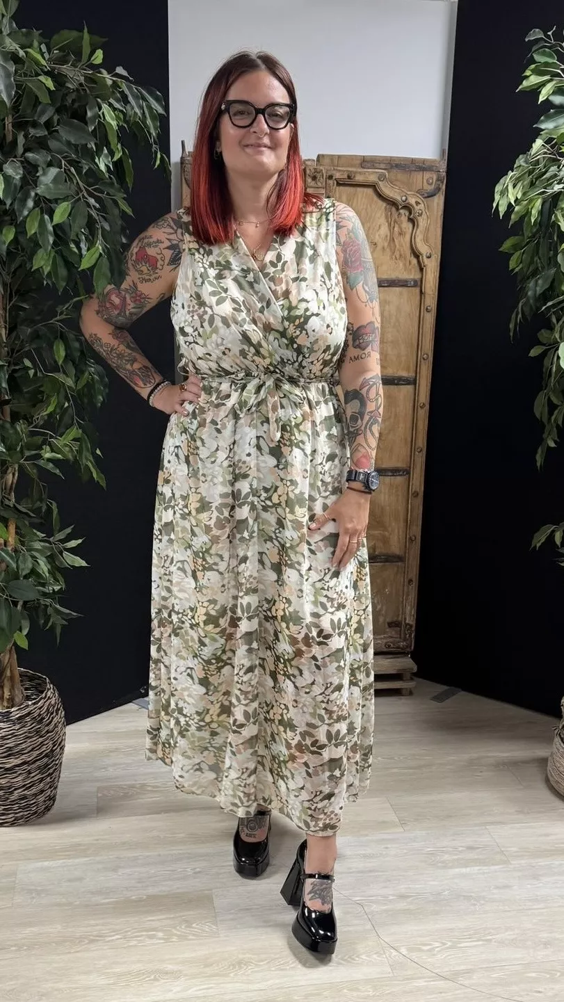 ROBE PLUS SIZE EDINA 1292