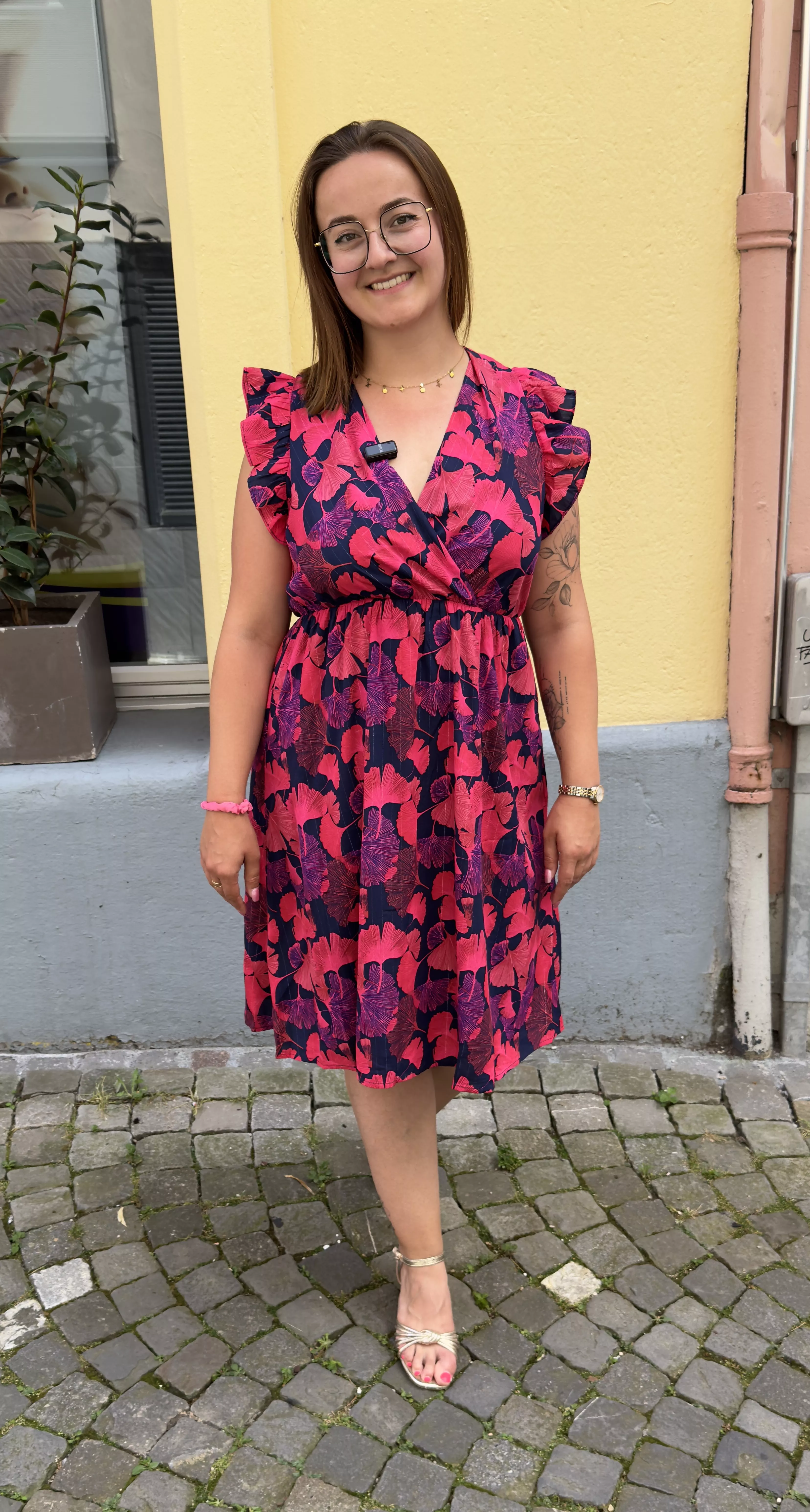 438-5 1352 ROBE HERA PLUS SIZE DE MAËLLE
