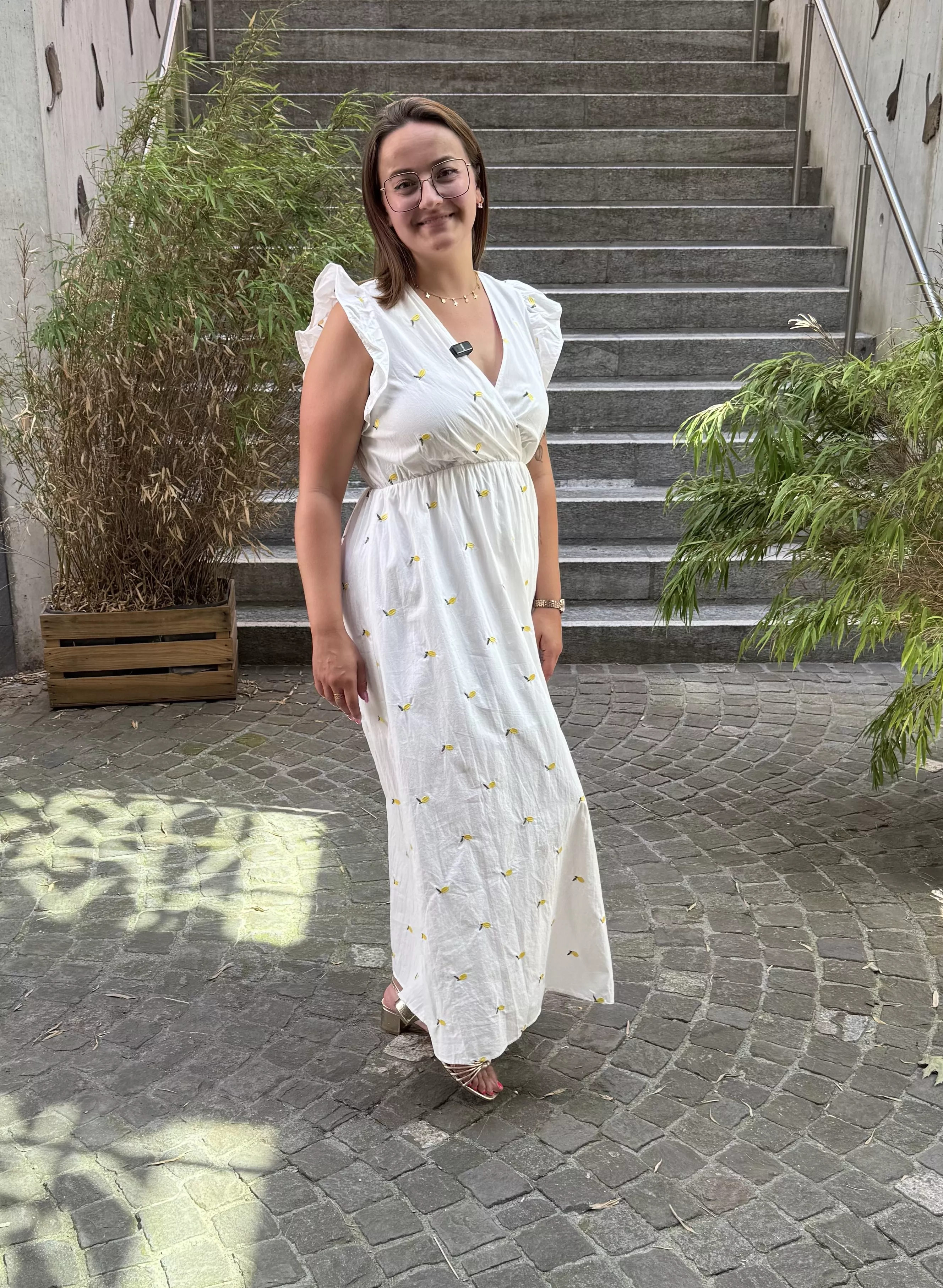 759-5 ROBE LEMON PLUS SIZE
