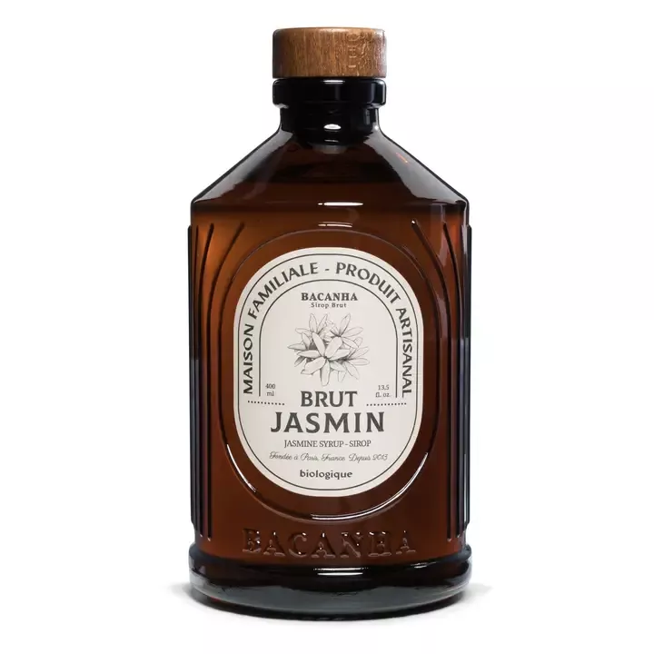 JASMIN SIROP BRUT BIO DE BACANHA 400ML