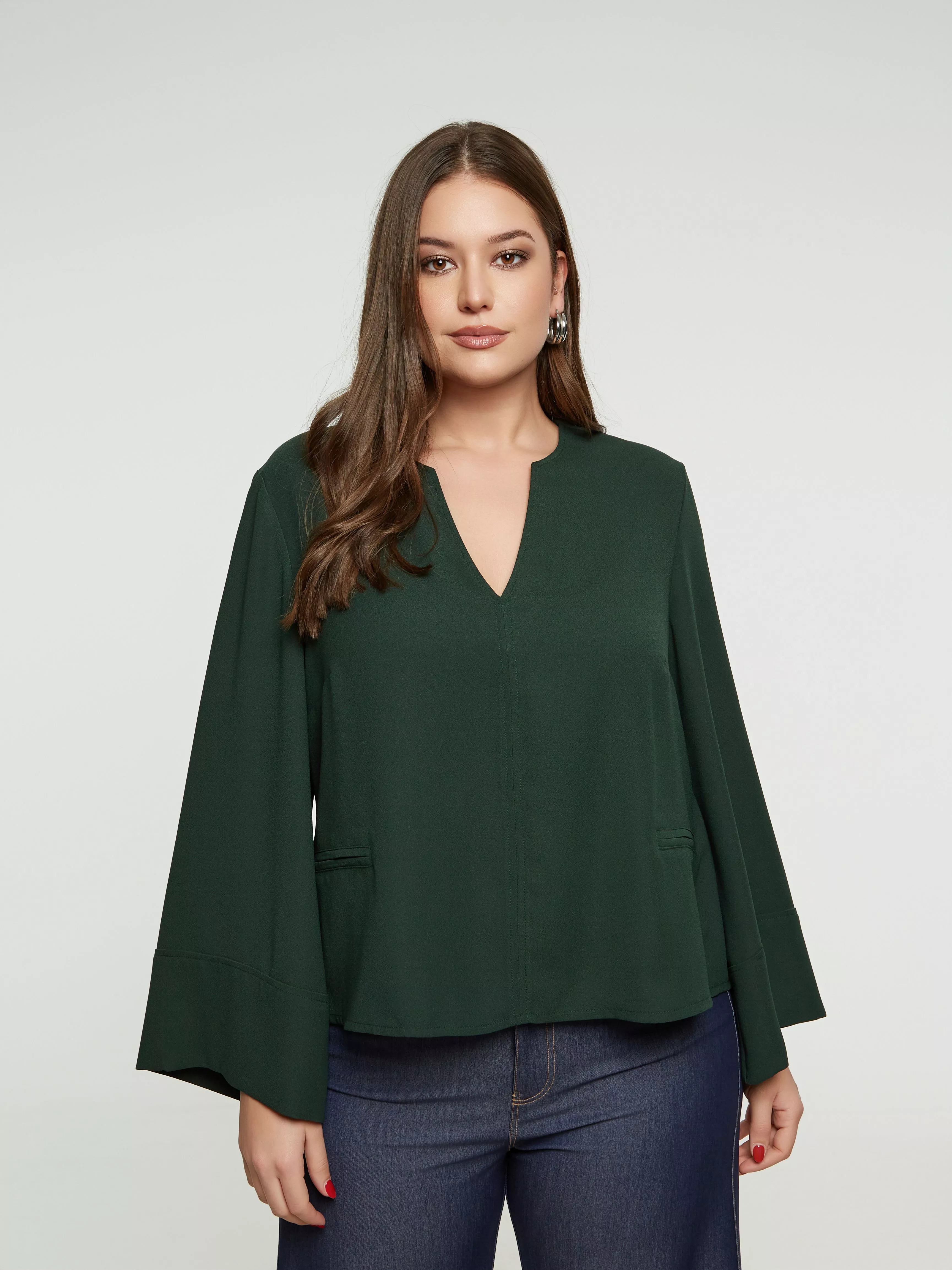 8401.1003 TUNIQUE PLUS SIZE  MAT FASHION