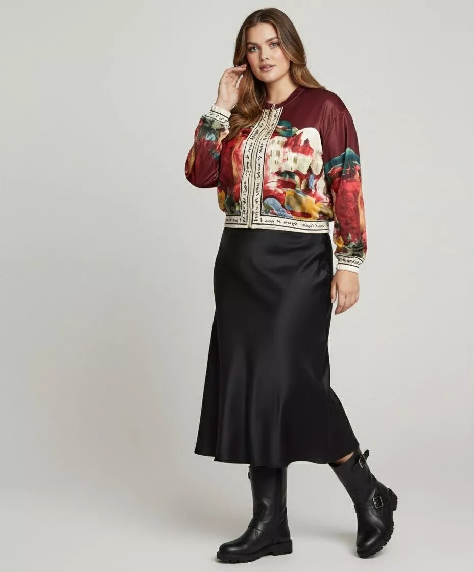 BOMBERS LOUVRE PLUS SIZE DE MELODIE