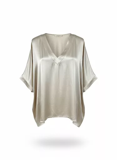 T-SHIRT SATIN PLUS SIZE 8907
