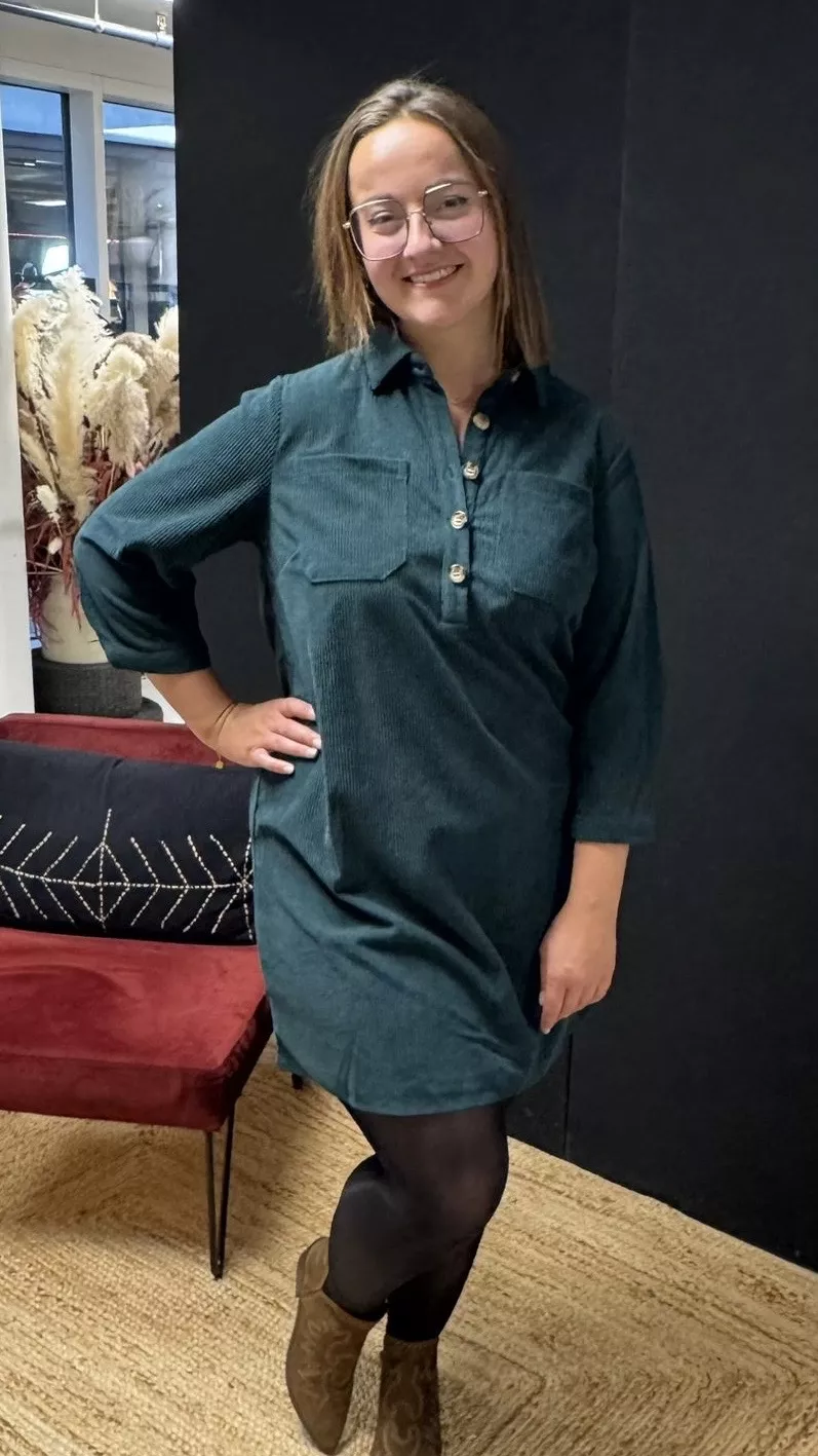691  ROBE SIDONIE M906-5 PLUS SIZE