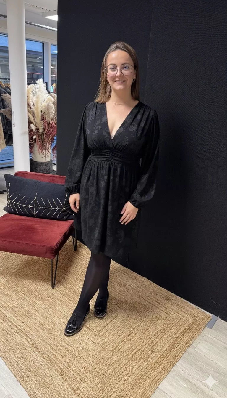 698  ROBE KATIA M282-5 PLUS SIZE