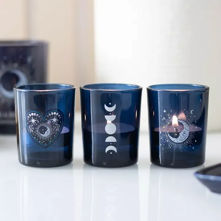 60926 ENSEMBLE 3 PHTOPHORES BLUE MOON