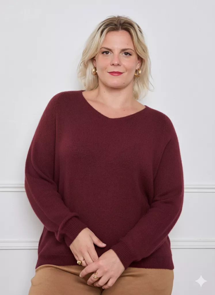 PULL BABY ALPAGA- GRANDE TAILLE 44-48