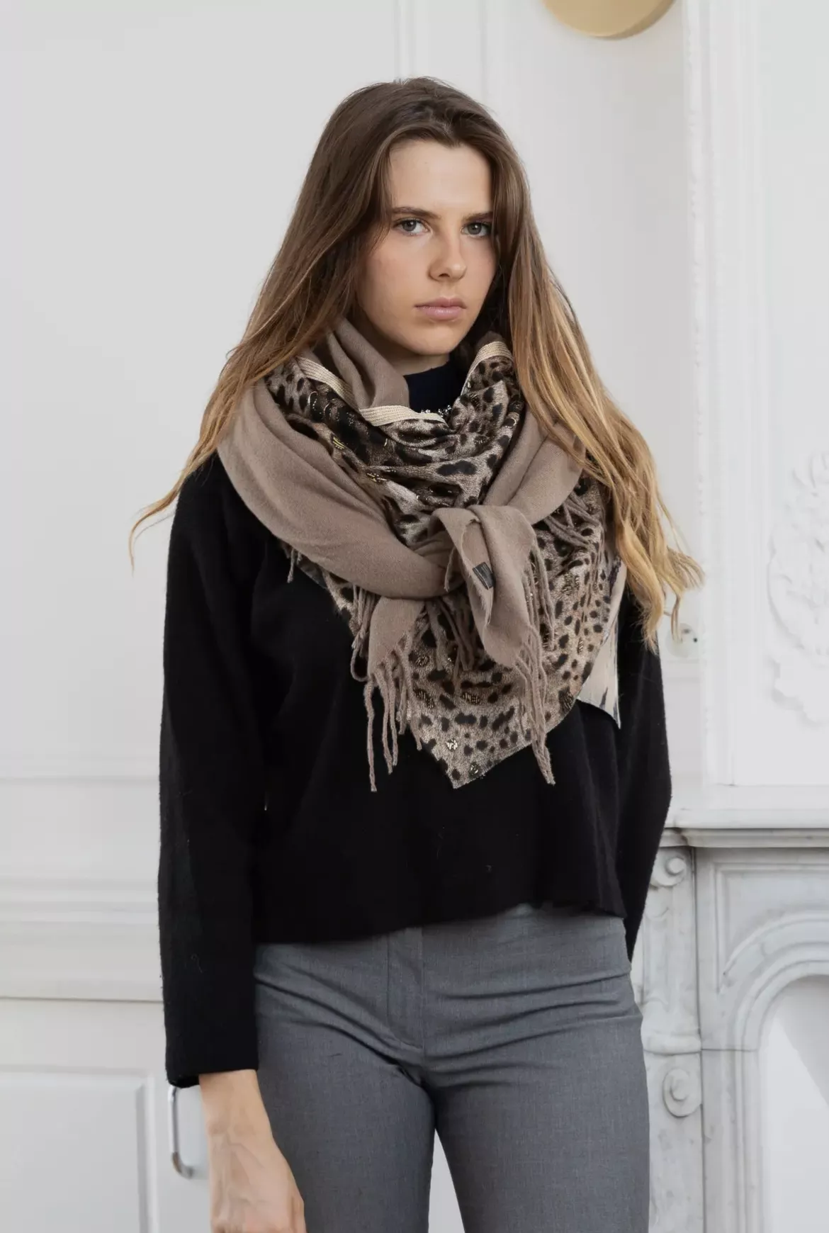 GC10 GRAND CARRE PATCHWORK LEOPARD