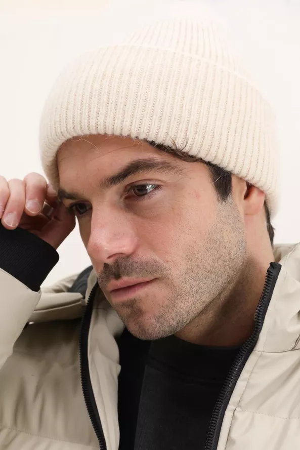 BONNET UNI DOUBLE ANGORA UNISEX