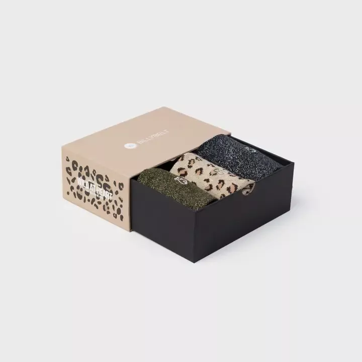 COFFRET WILD AT HEART CHAUSSETTES 3 PAIRES BILLYBELT