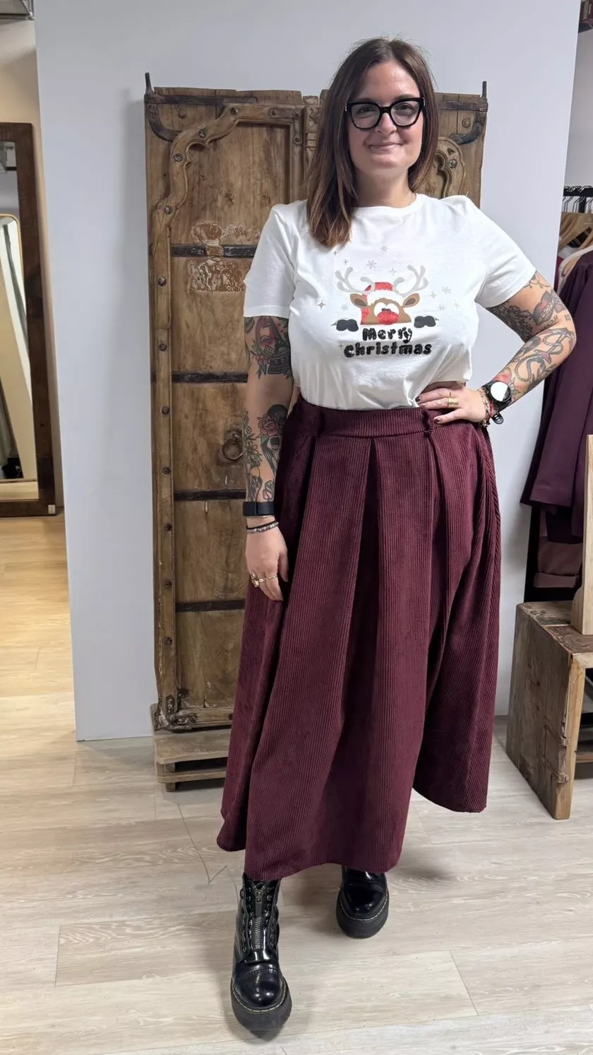 JUPE MARINA 7528 JUPE PLUS SIZE