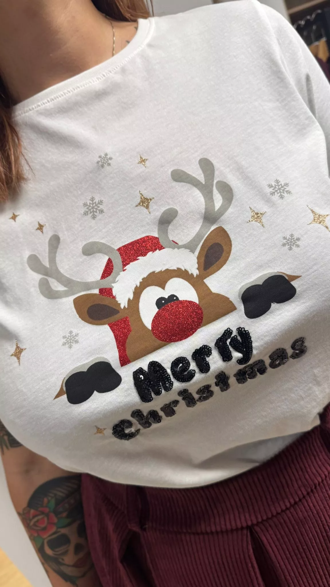707 T-SHIRT GRANDE TAILLE  CHRISTMAS 15282179