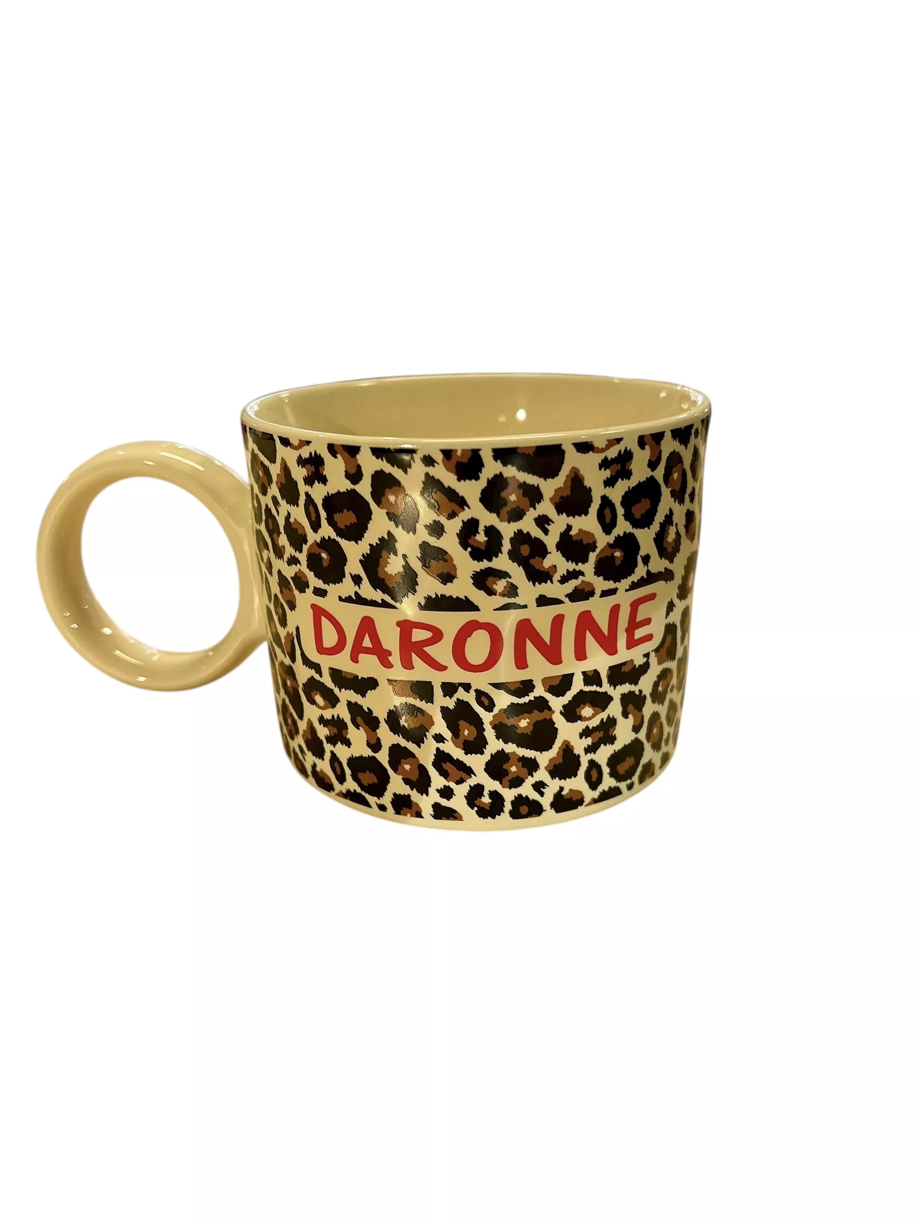 MUG CERAMIQUE DARONNE LEOPARD - CABINET MODE THERAPIE PARIS