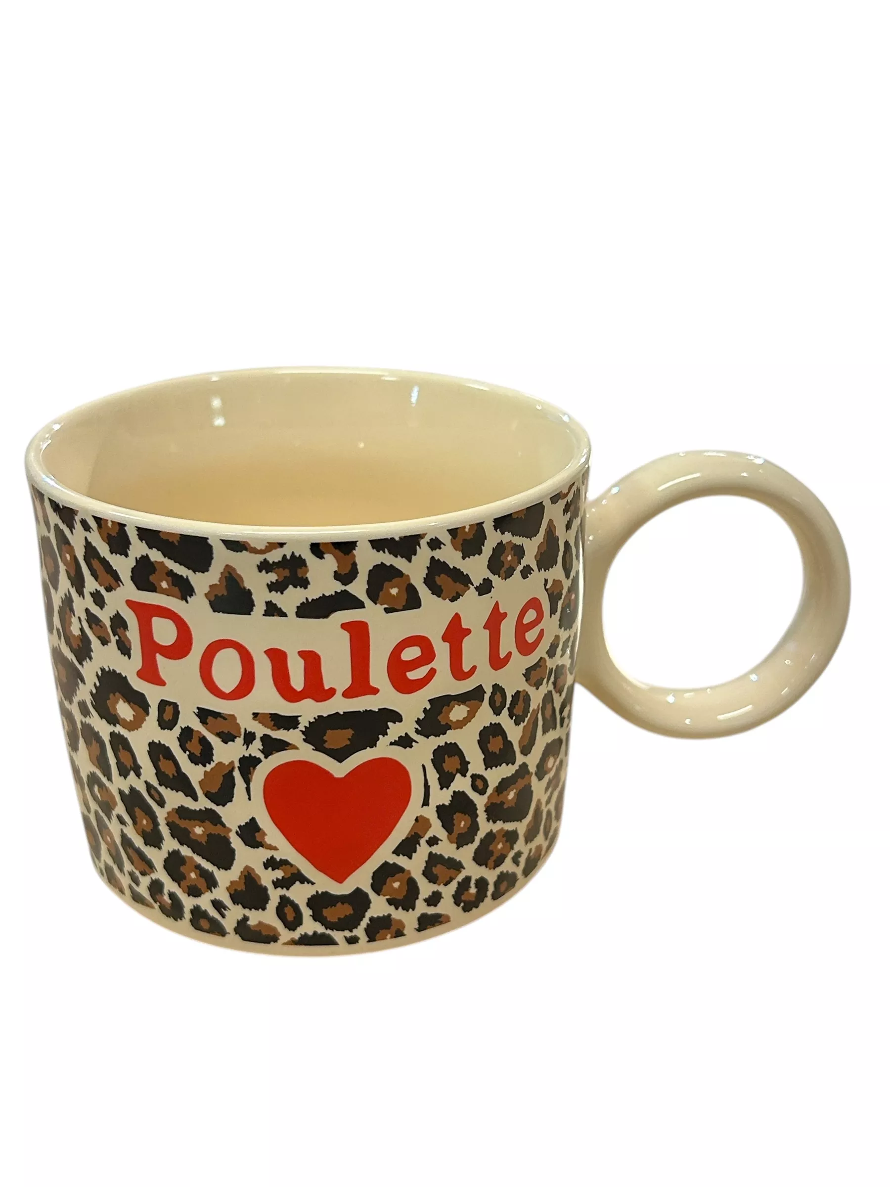 MUG POULETTE LEOPARD