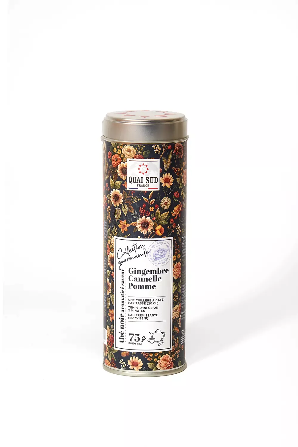 THÉ NOIR GINGEMBRE SAVEUR POMME 75GR