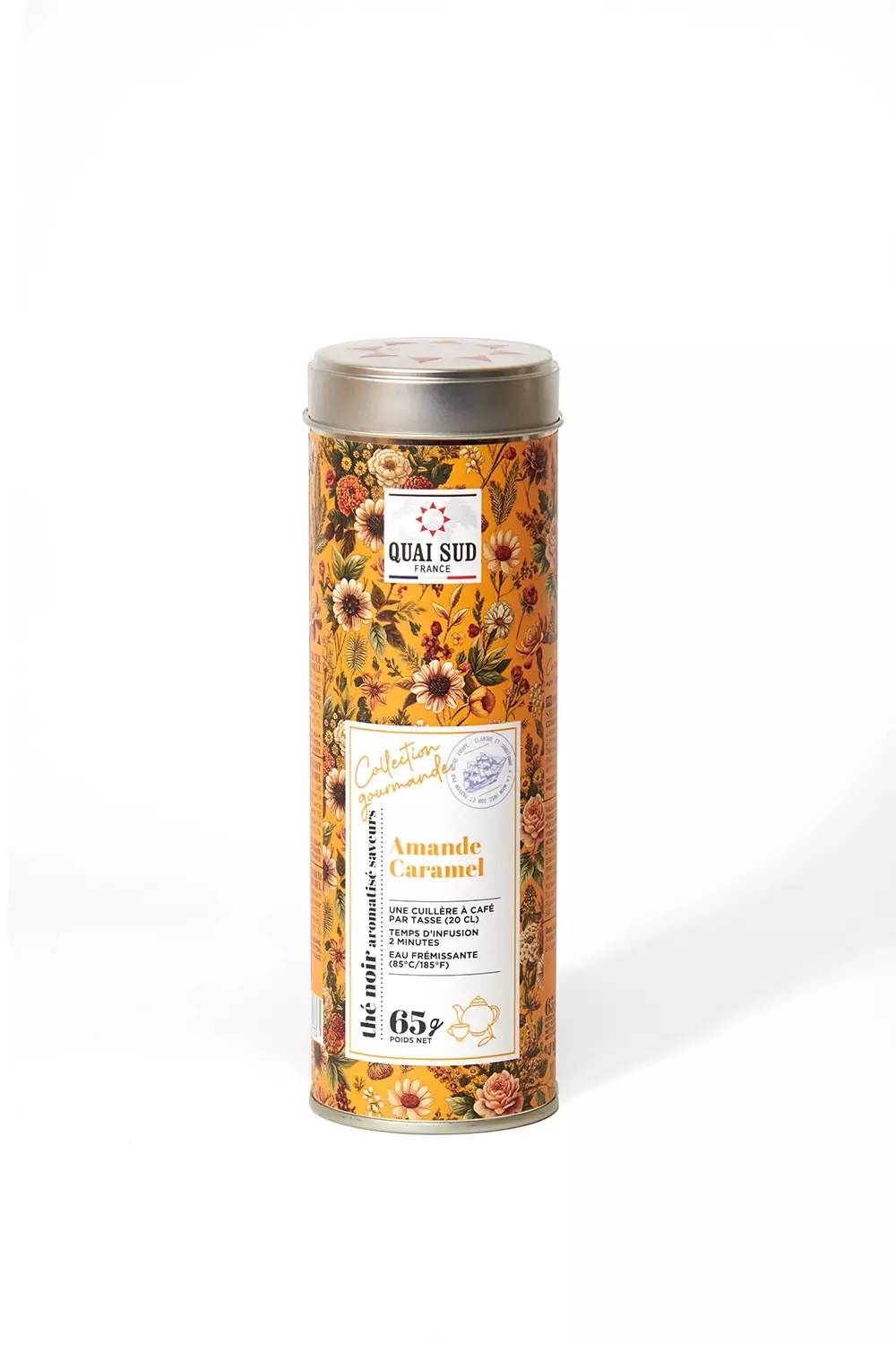 THÉ NOIR AMANDE CARAMEL BEURRE SALÉ 65GR