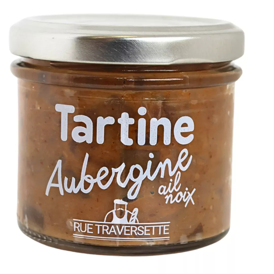 TARTINABLE AUBERGINE AIL NOIX - RUE TRAVERSETTE -IDEAL APERO