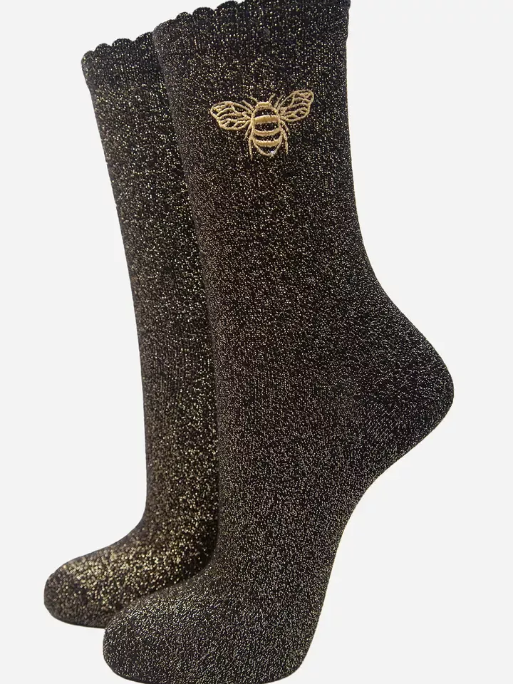 CHAUSSETTES SCINTILLANTES ABEILLE – SOCK TALK