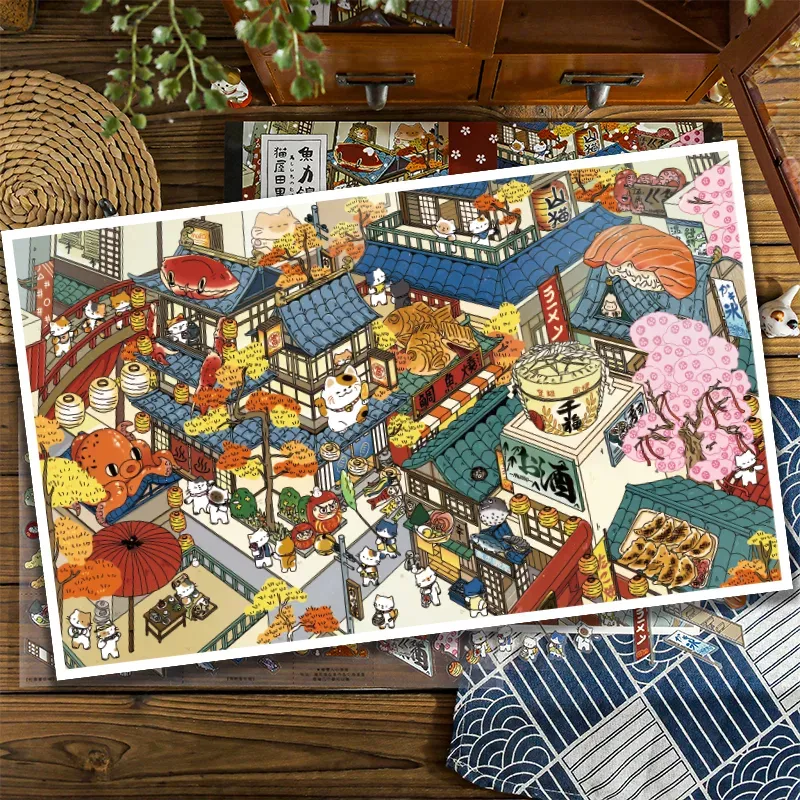 COZY STICKERS – 3D-SZENE – JIN CITY