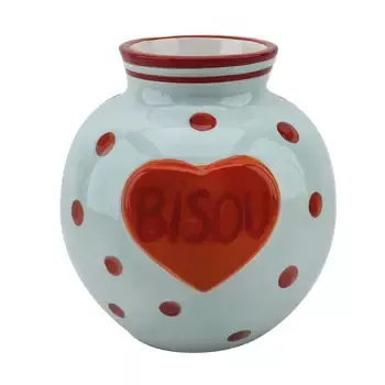 VASE BISOU BLEU – OPJET PARIS