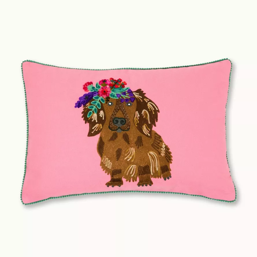 COUSSIN TECKEL À POIL LONG AVEC REMBOURRAGE – BY VIVI