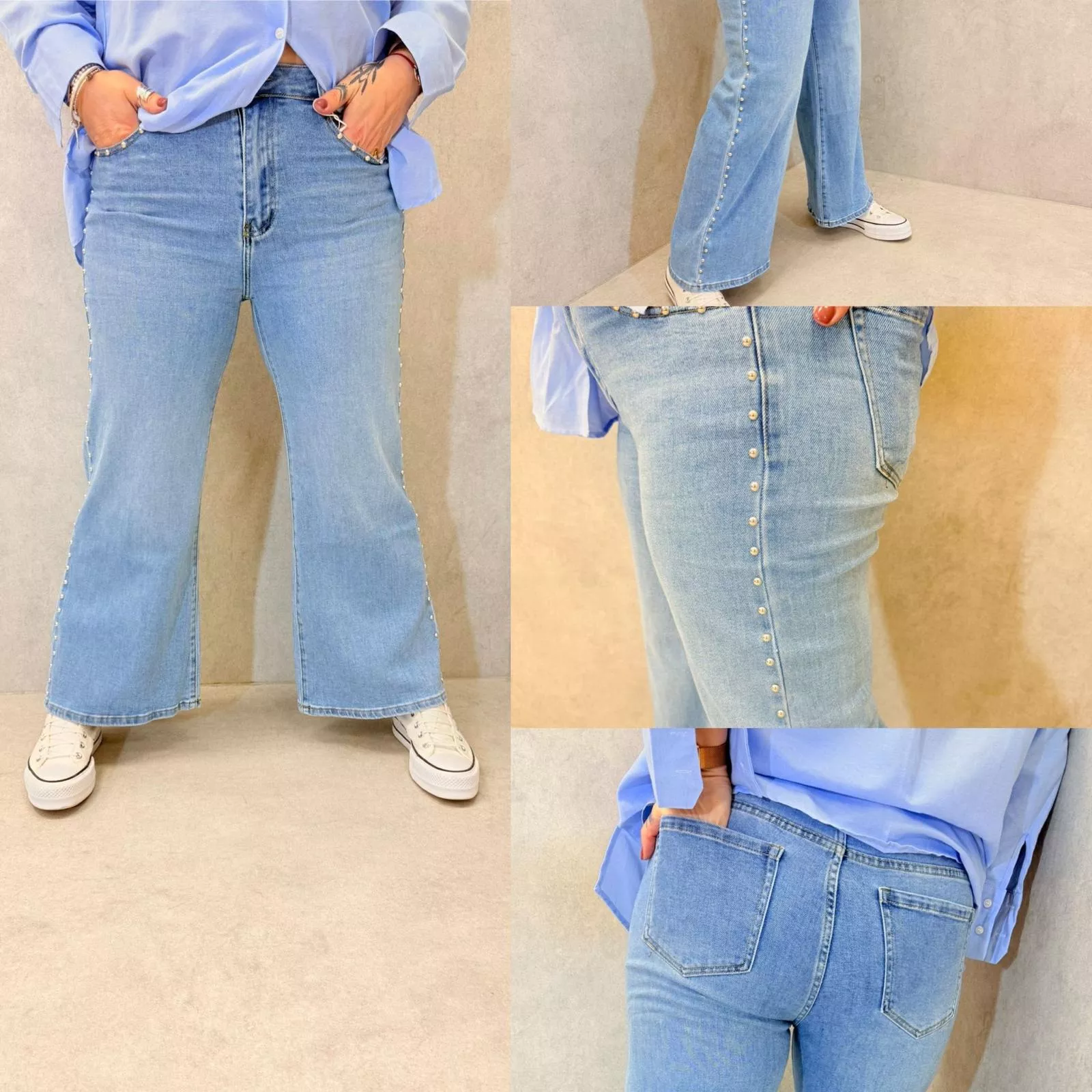 JEANS BOOTCUT ROCK – G-SMACK – GRANDE TAILLE 42–48