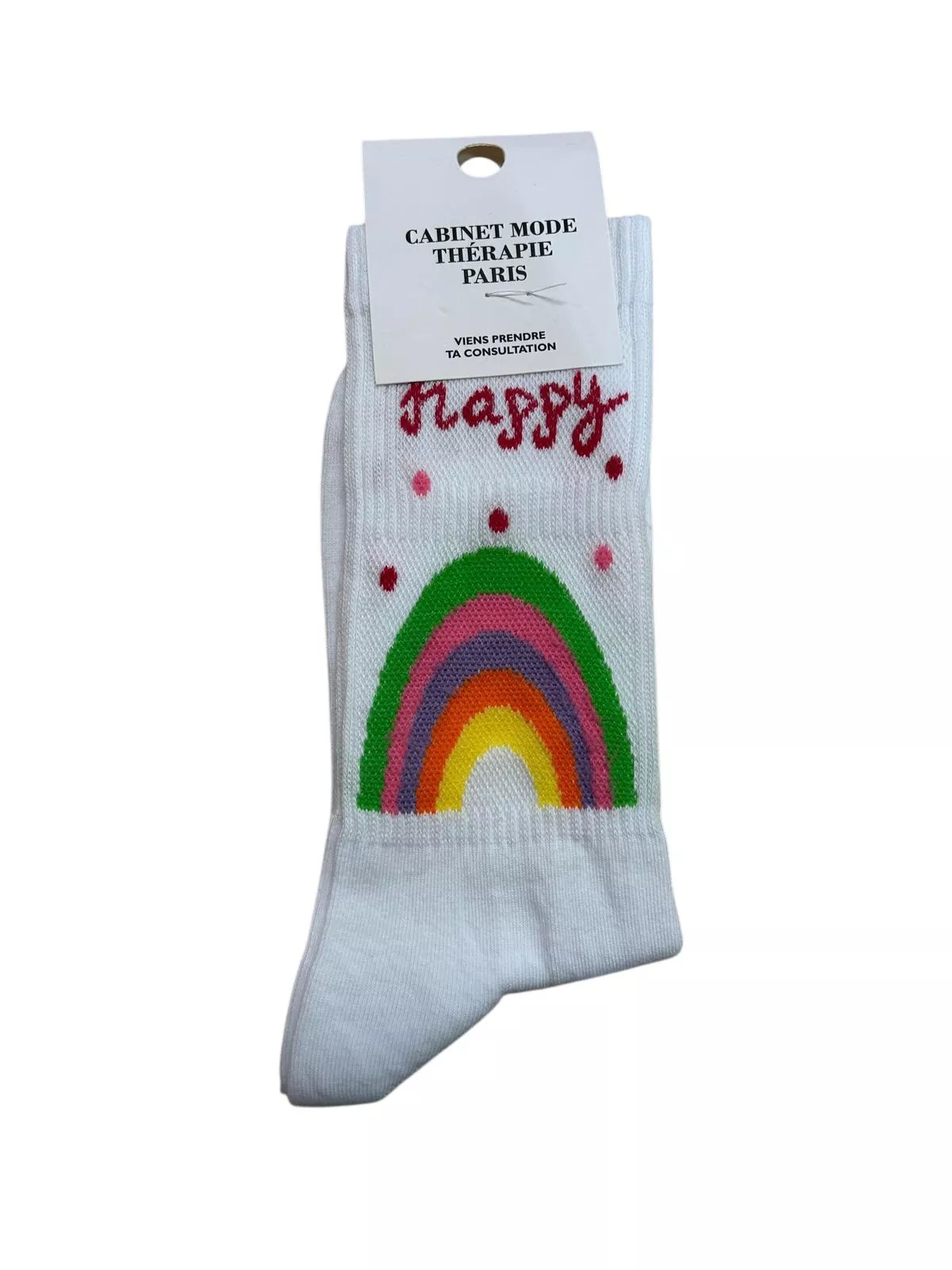 CHAUSSETTES HAPPY – CABINET MODE THÉRAPIE – TAILLE 36–42