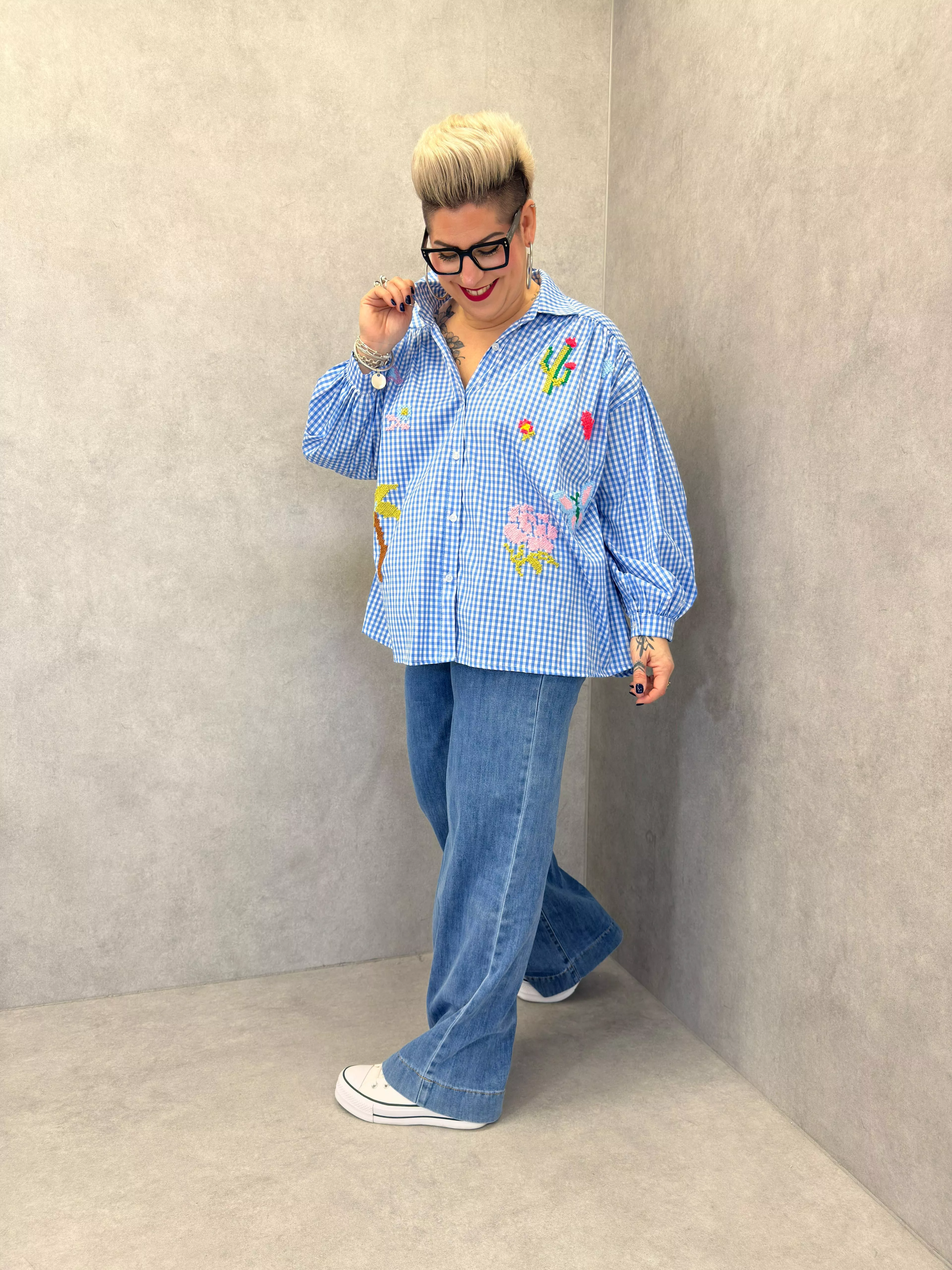 6722 Chemise Vichy C Mélodie