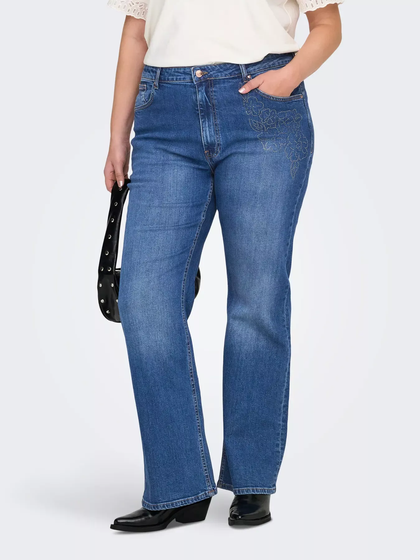 JEANS FLARE JUCY – ONLY CARMAKOMA – GRANDE TAILLE 42–54