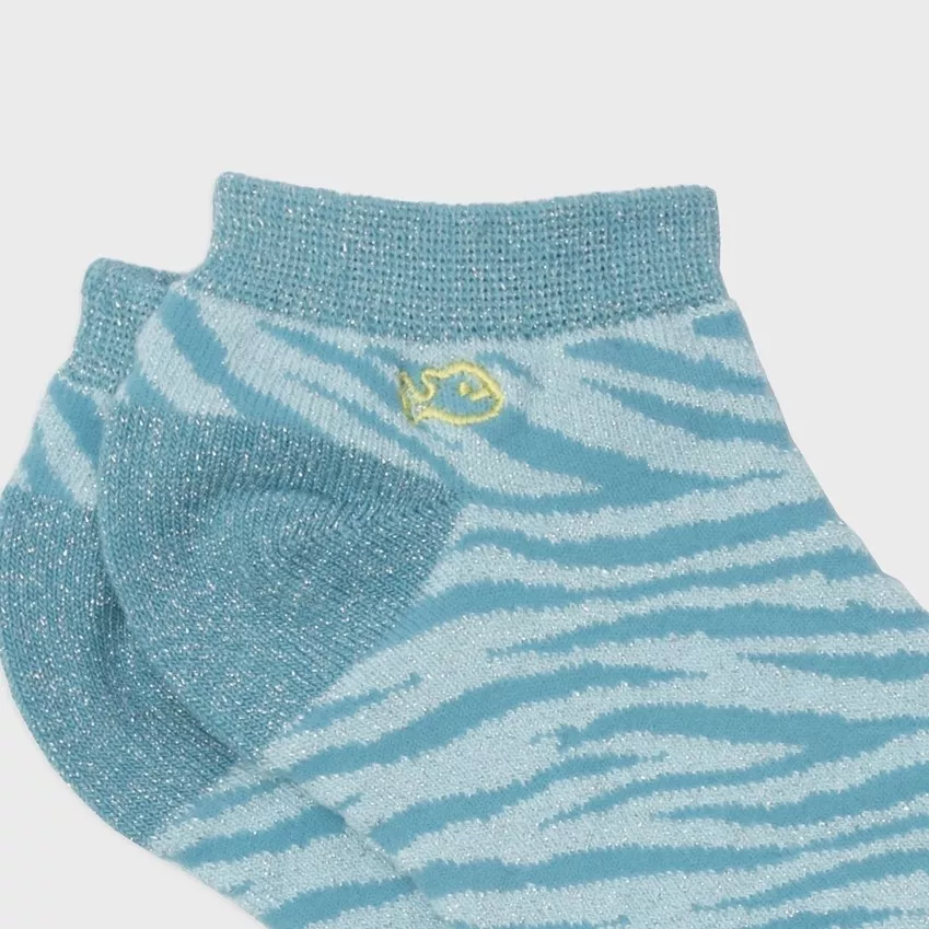 SFW06 CHAUSSETTES BASSES ZÈBRE