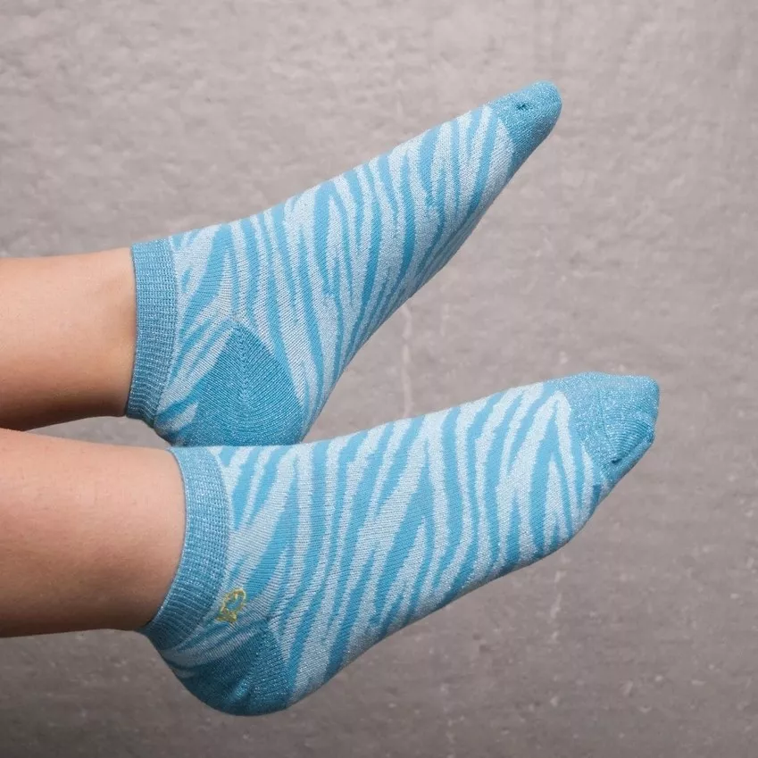 SFW06 CHAUSSETTES BASSES ZÈBRE