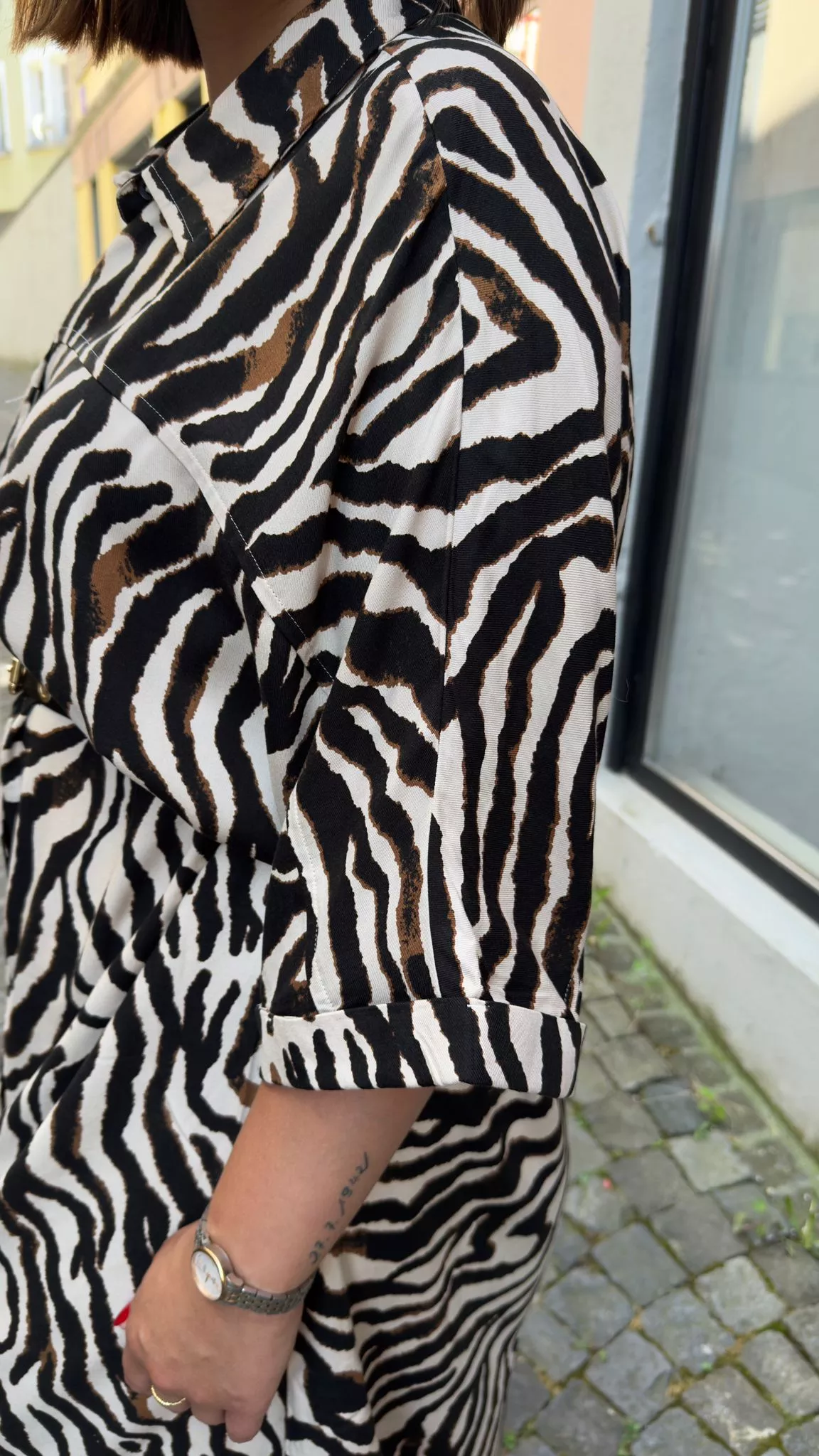 ROBE CHEMISE CARMEN – ONLY CARMAKOMA – GRANDE TAILLE 42–54