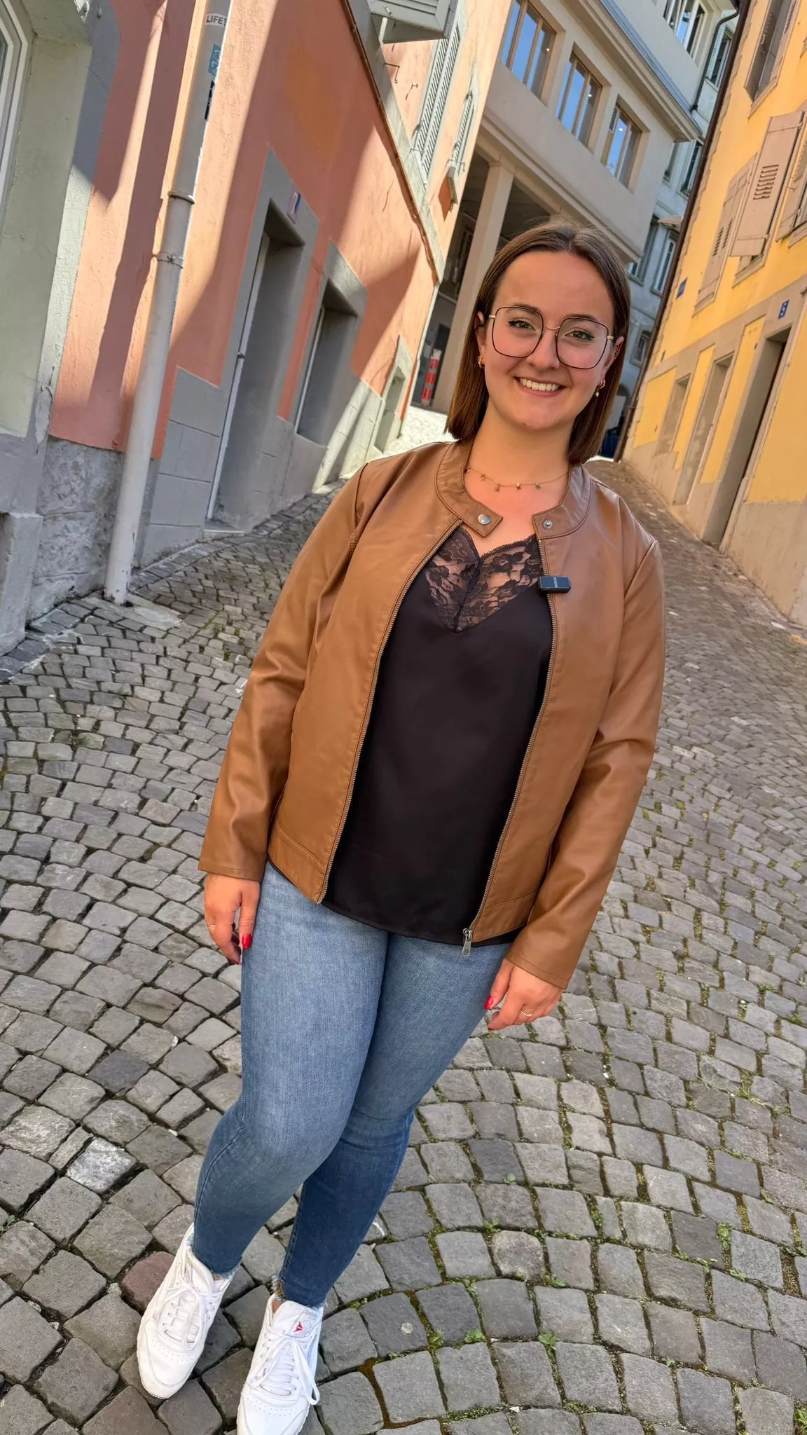 BIKERJACKE CAMEL – ONLY CARMAKOMA – GROSSE GRÖSSEN 42–54