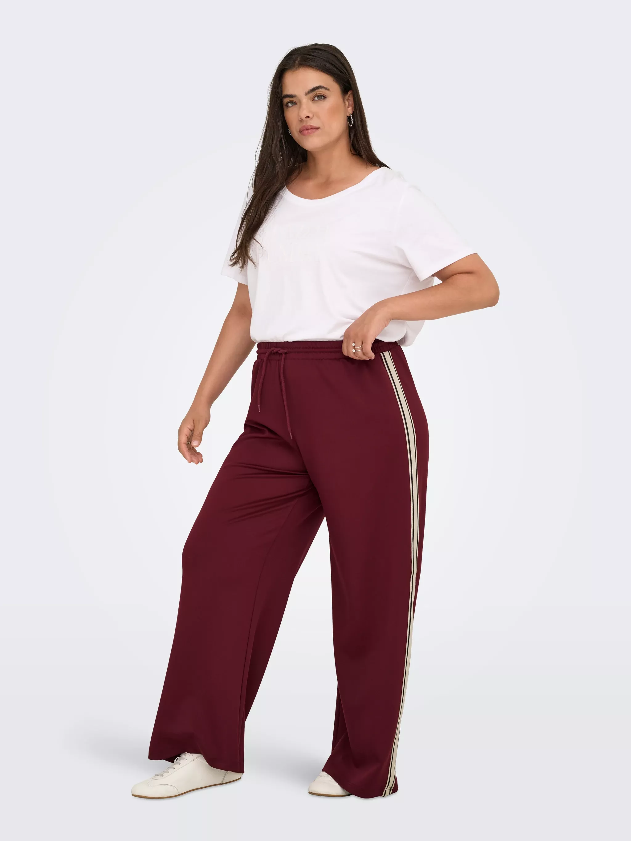 PANTALON LARGE PENELOPE - ONLY CARMAKOMA - GRANDE TAILLE