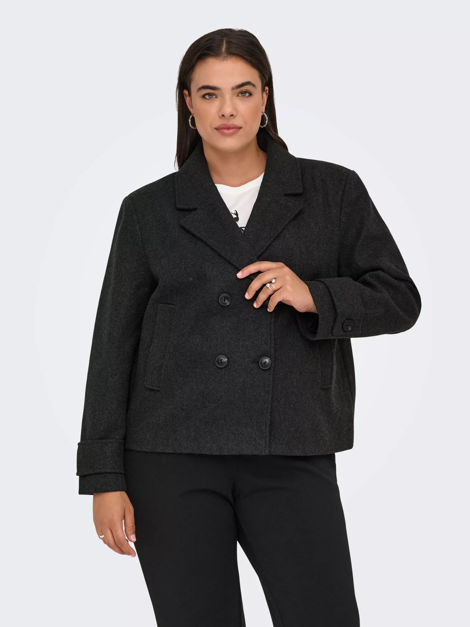 VESTE ÉLÉONORE – ONLY CARMAKOMA – GRANDE TAILLE 42–54