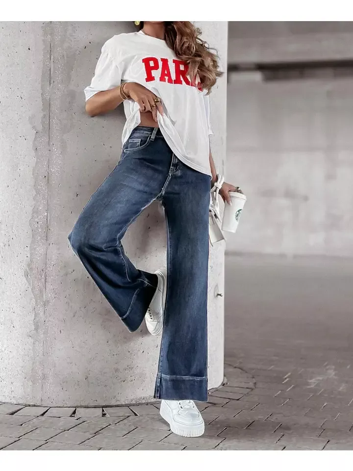 EB091 JEANS LYAM WIDE LEG DE ESTEE BROWN